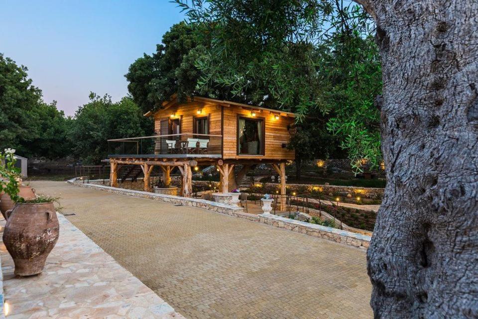 فيلا Stolidi Mou Treehouse أتسيبوبولو المظهر الخارجي الصورة